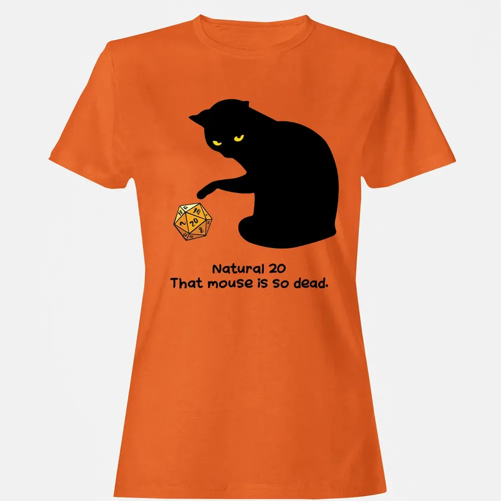 Cat Got Nat 20 Women's T-shirt - 11