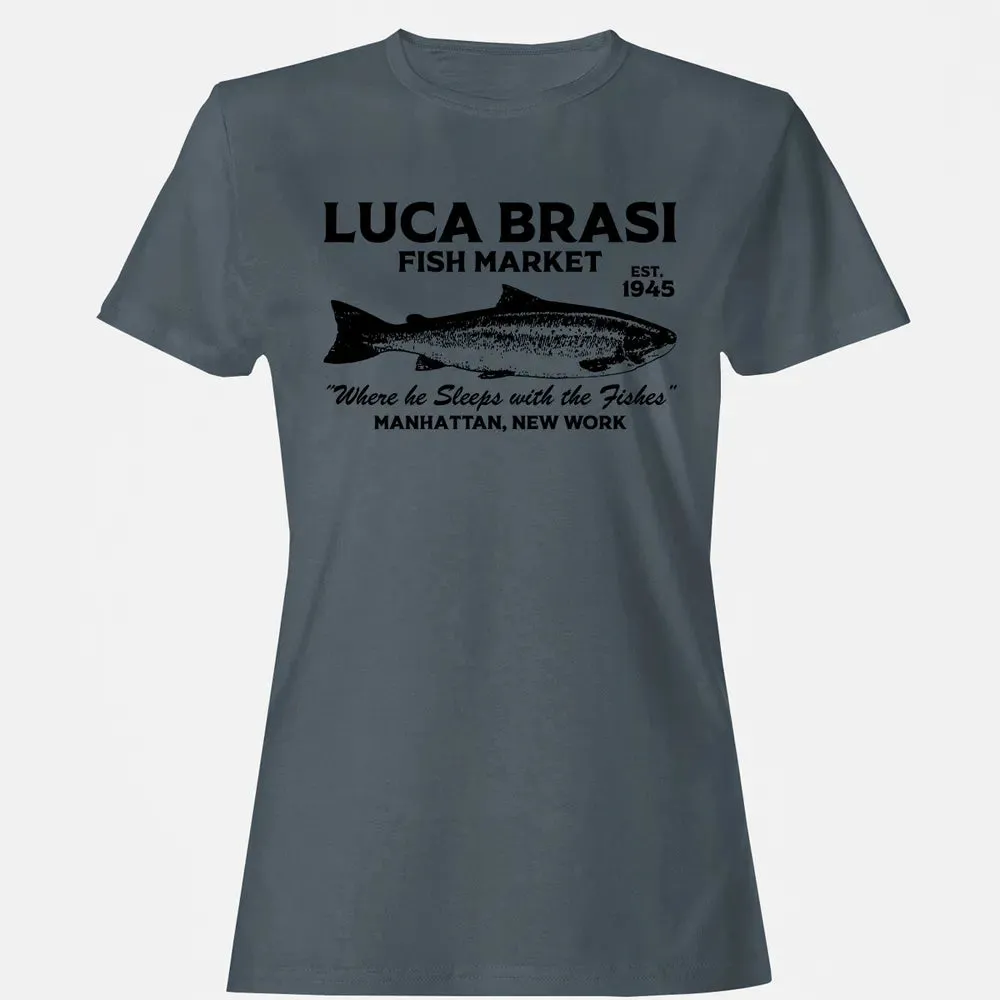 Luca Brasi Fish Market Women's T-shirt - 3