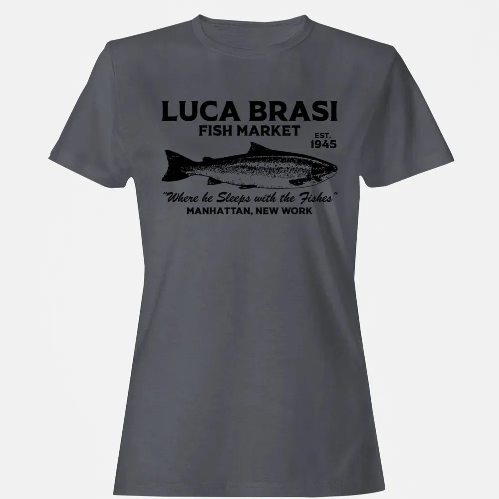Luca Brasi Fish Market Women's T-shirt - 5
