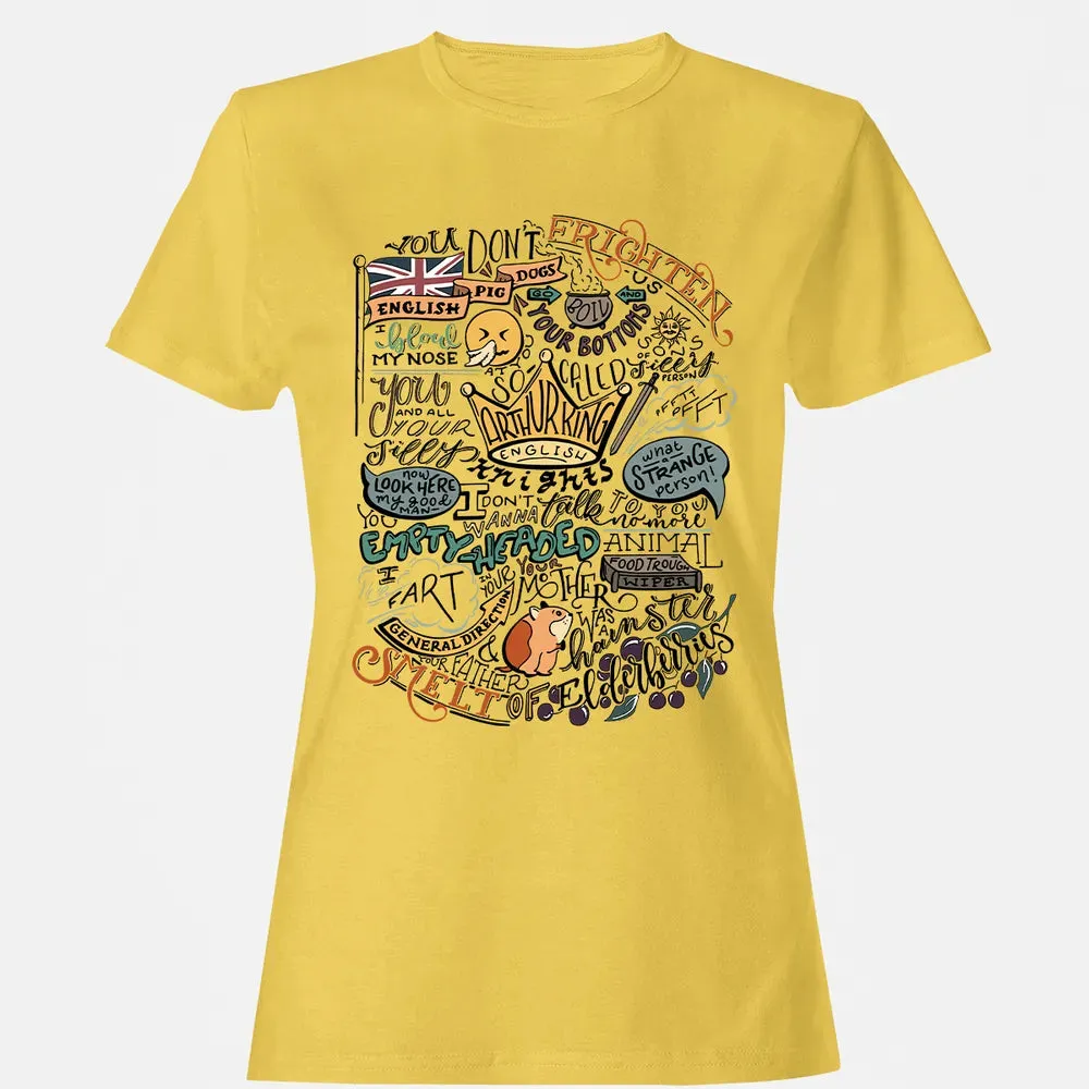 Monty Quotes Women's T-shirt - 4