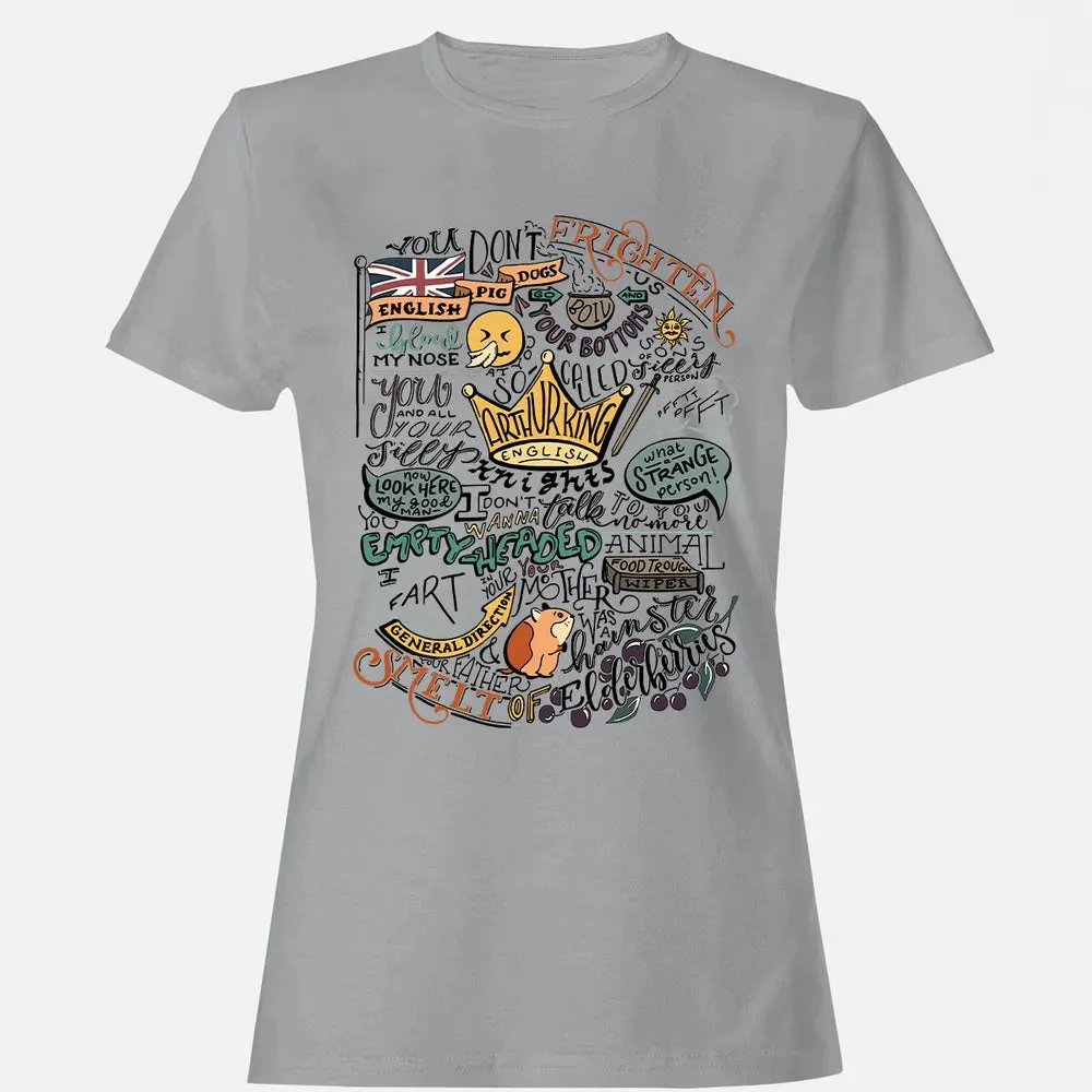 Monty Quotes Women's T-shirt - 15