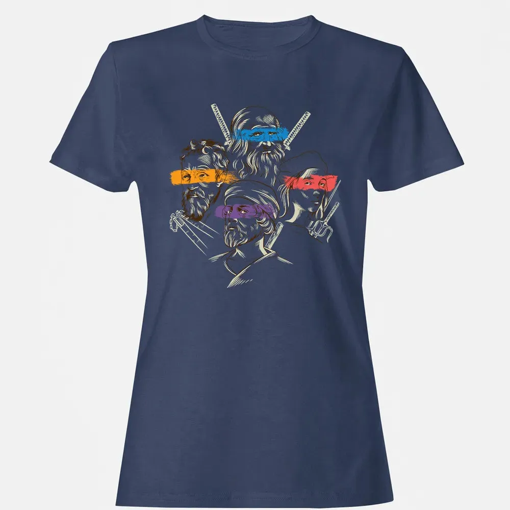 Leonardo, Michelangelo, Donatello, Raphael Women's T-shirt - 10