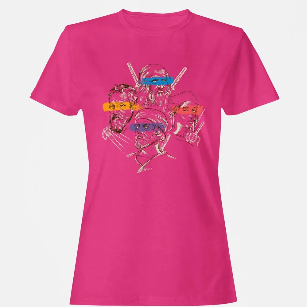 Leonardo, Michelangelo, Donatello, Raphael Women's T-shirt - 6