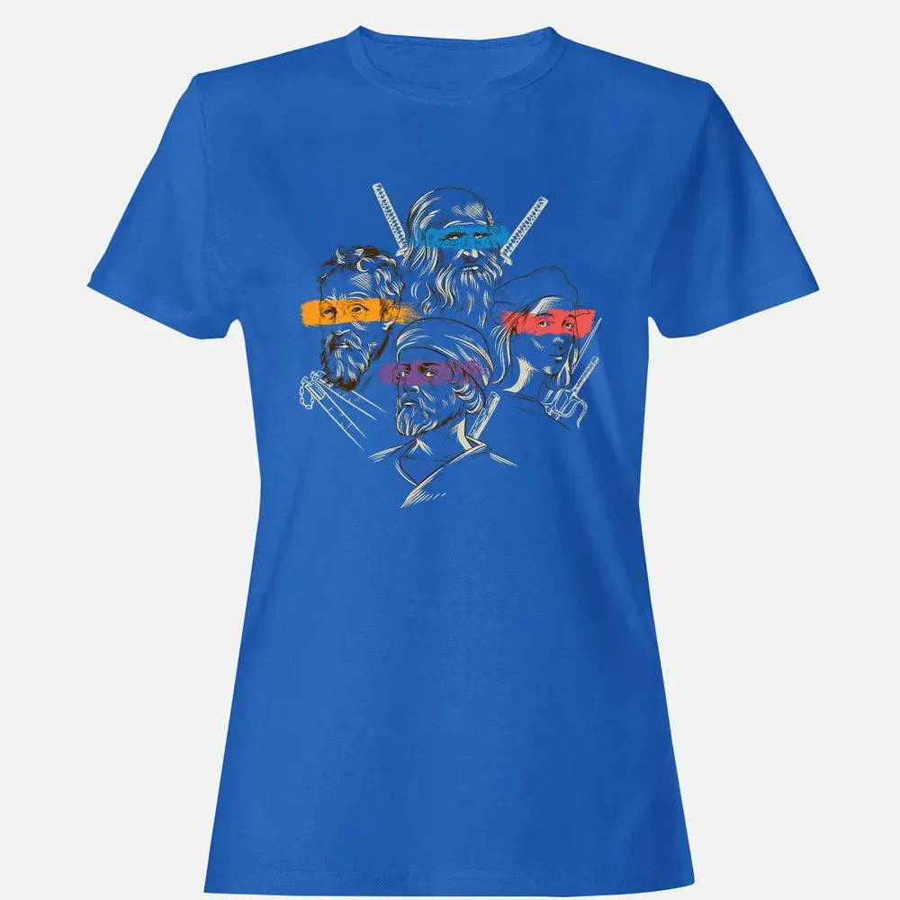 Leonardo, Michelangelo, Donatello, Raphael Women's T-shirt - 14