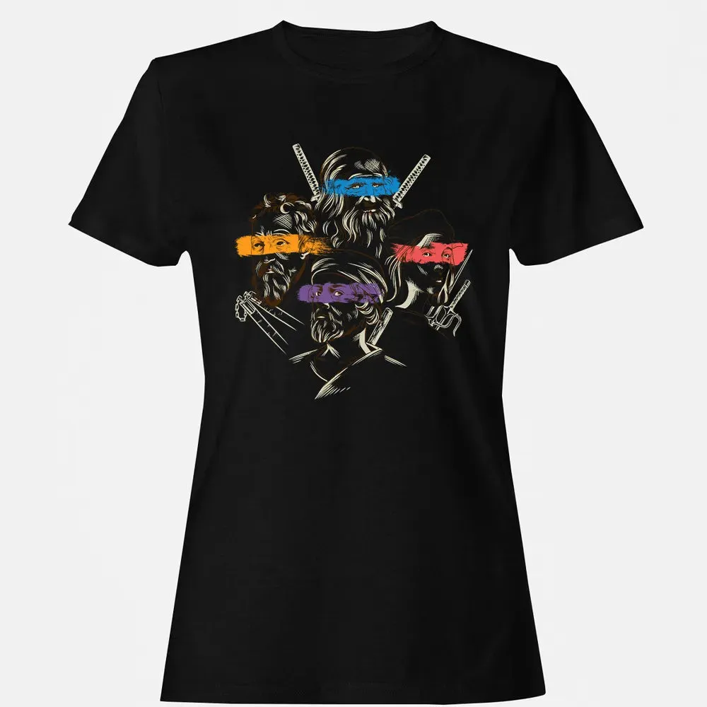 Leonardo, Michelangelo, Donatello, Raphael Women's T-shirt - 16