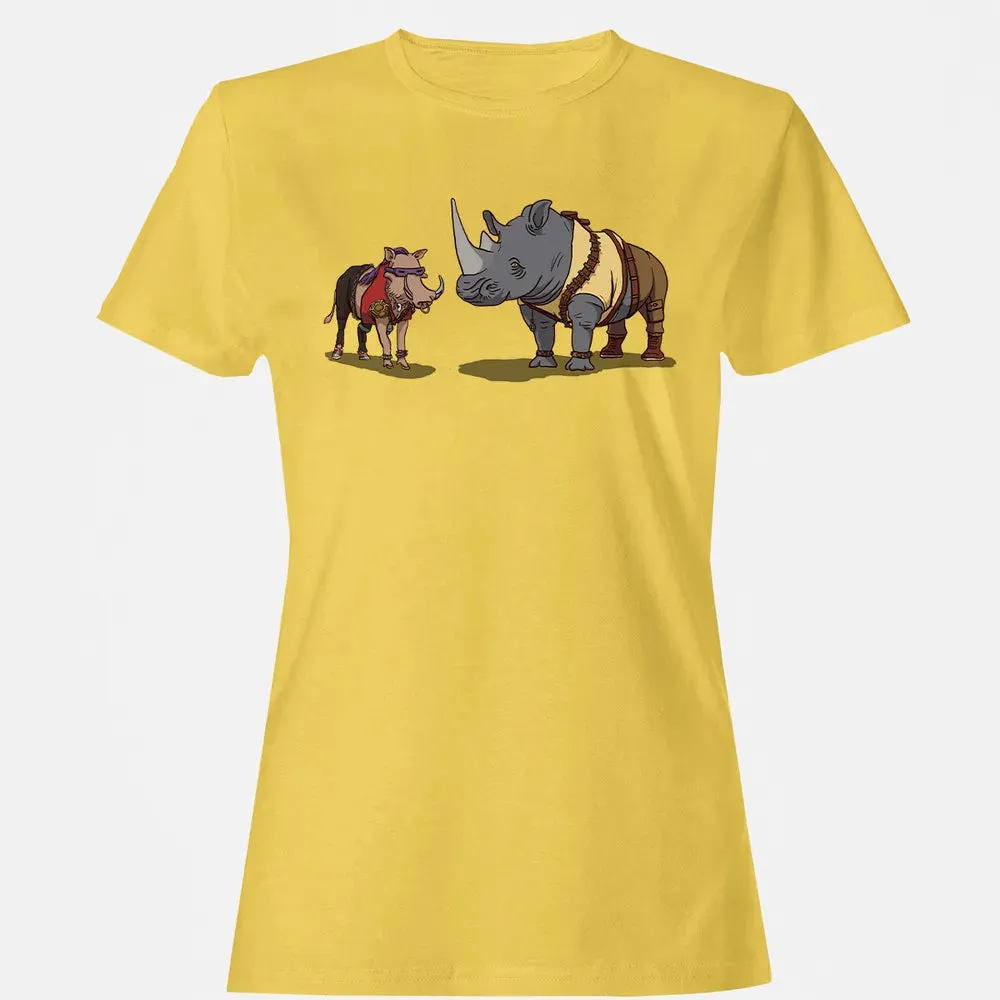 Warthog And Rhino Women's T-shirt - 4