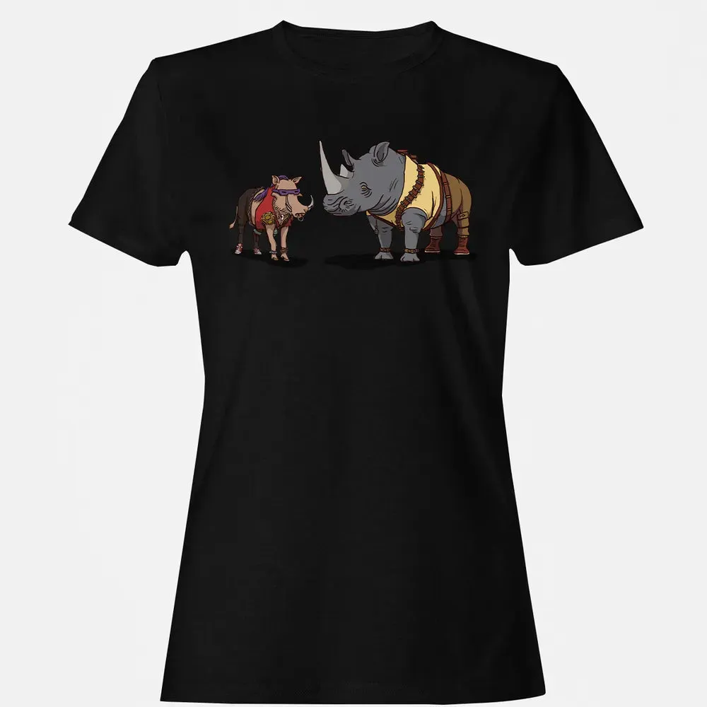 Warthog And Rhino Women's T-shirt - 16