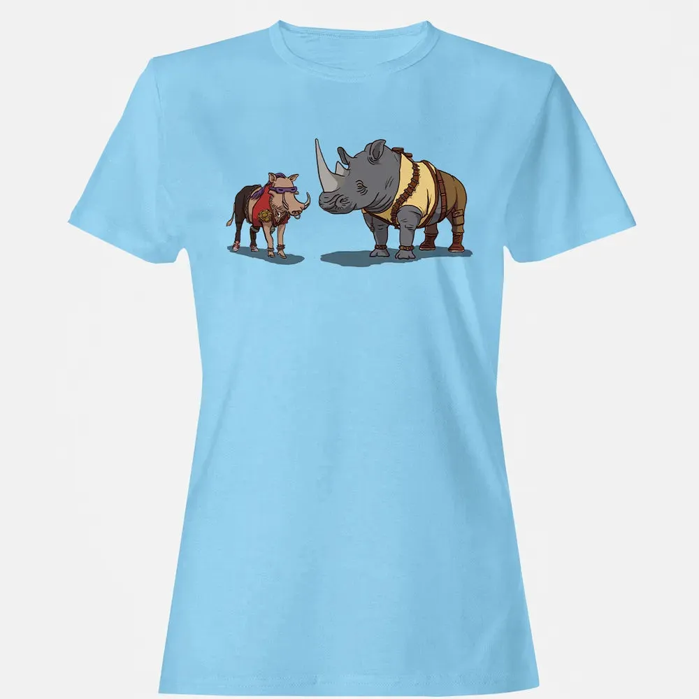 Warthog And Rhino Women's T-shirt - 8