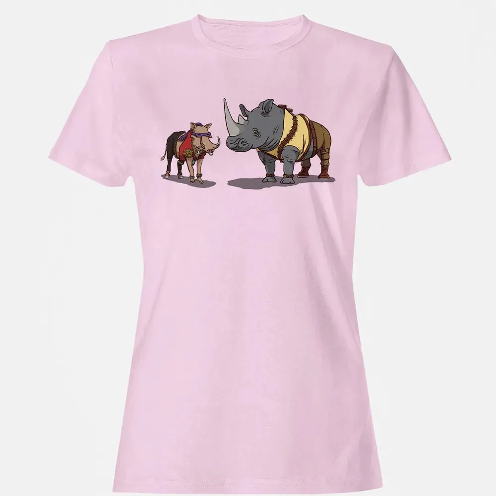 Warthog And Rhino Women's T-shirt - 9