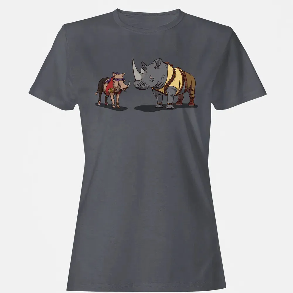 Warthog And Rhino Women's T-shirt - 5