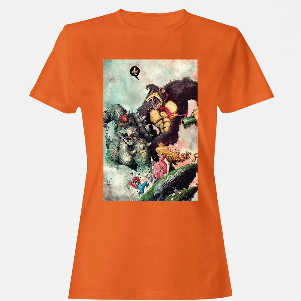 Bowser vs DK Kong Women's T-shirt - 11