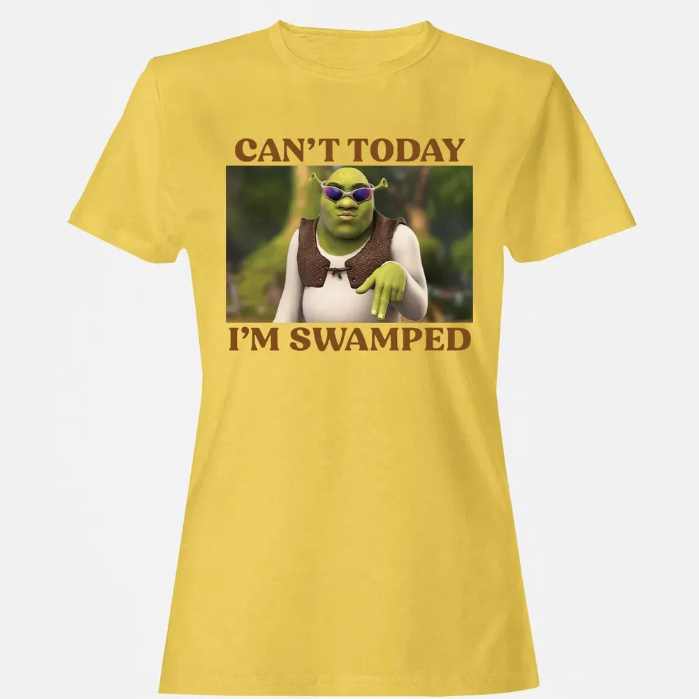 Can't Today I'm Swamped Women's T-shirt - 4