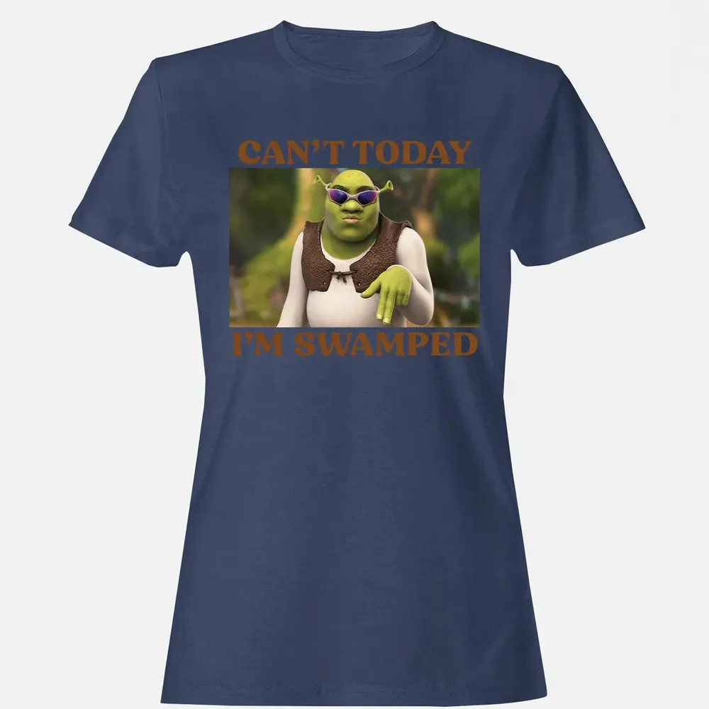 Can't Today I'm Swamped Women's T-shirt - 10