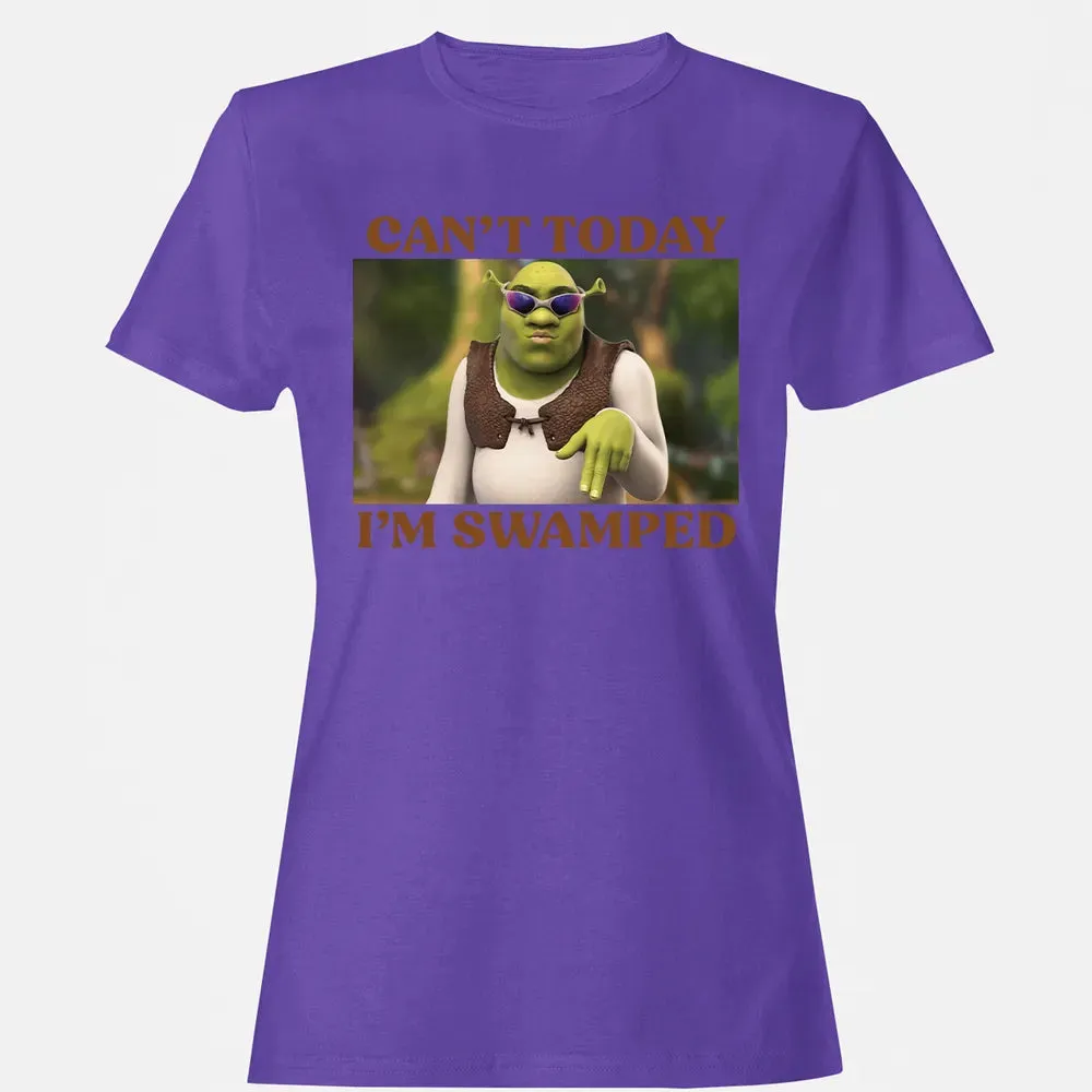 Can't Today I'm Swamped Women's T-shirt - 12