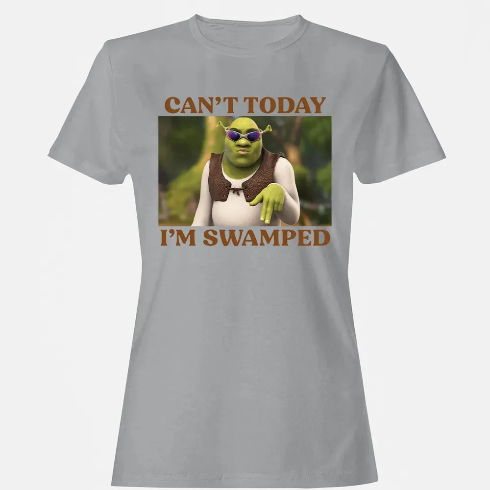 Can't Today I'm Swamped Women's T-shirt - 15