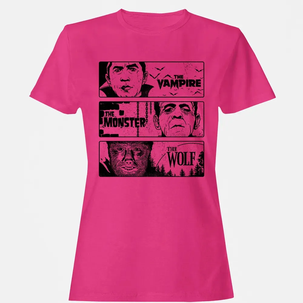 Vampire. Monster. Wolf Women's T-shirt - 6