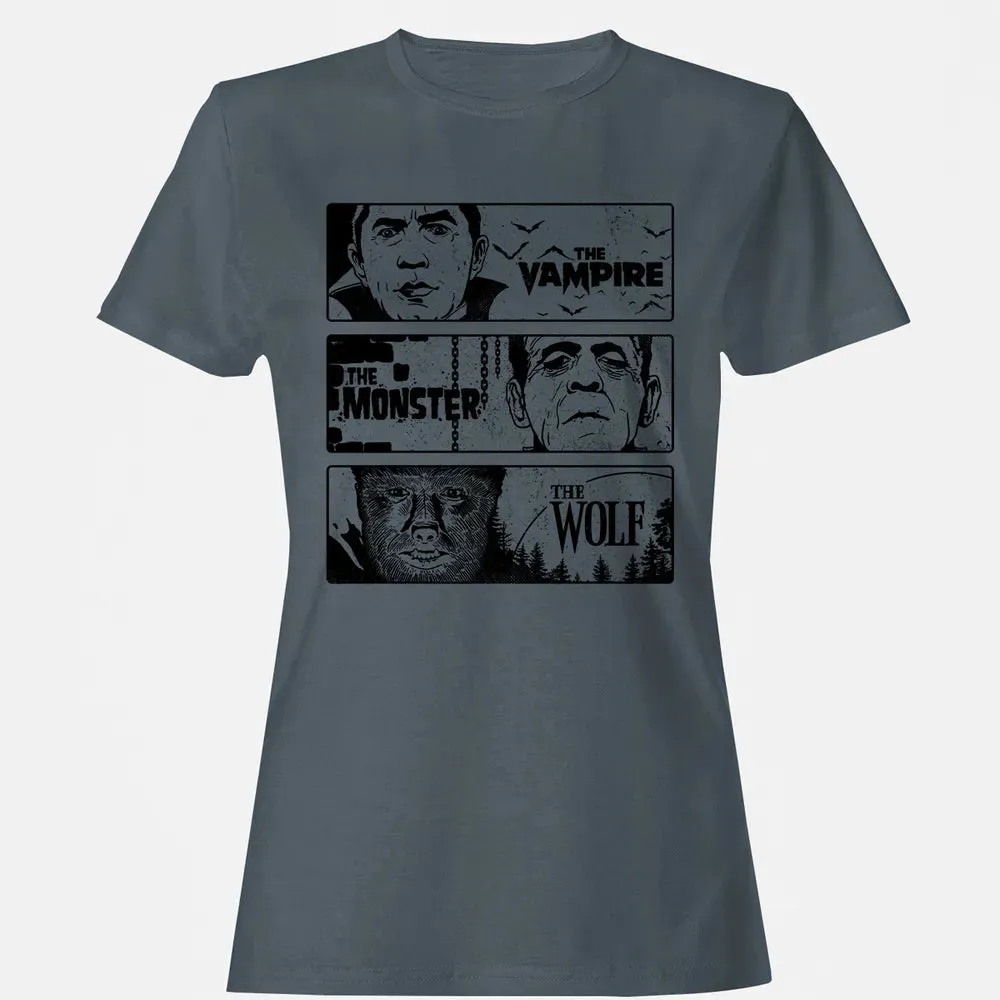 Vampire. Monster. Wolf Women's T-shirt - 3