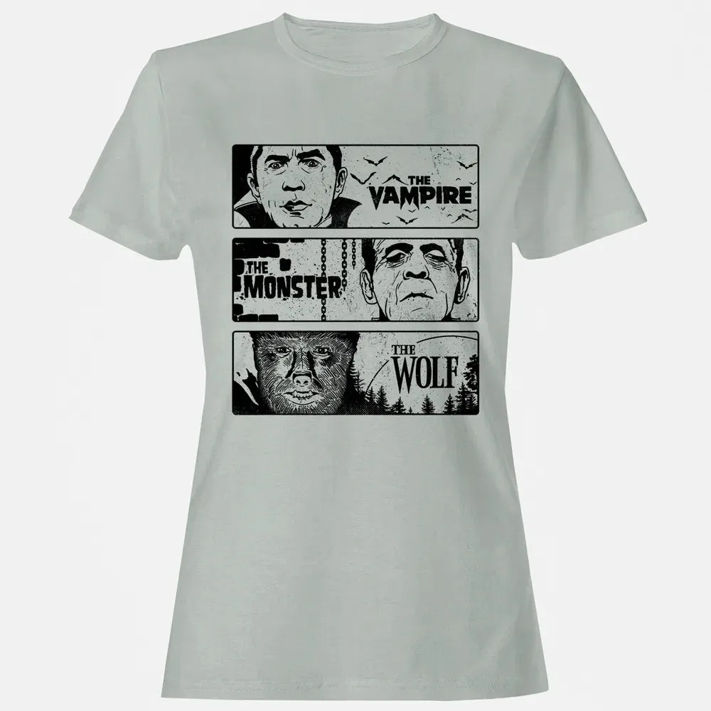 Vampire. Monster. Wolf Women's T-shirt - 2
