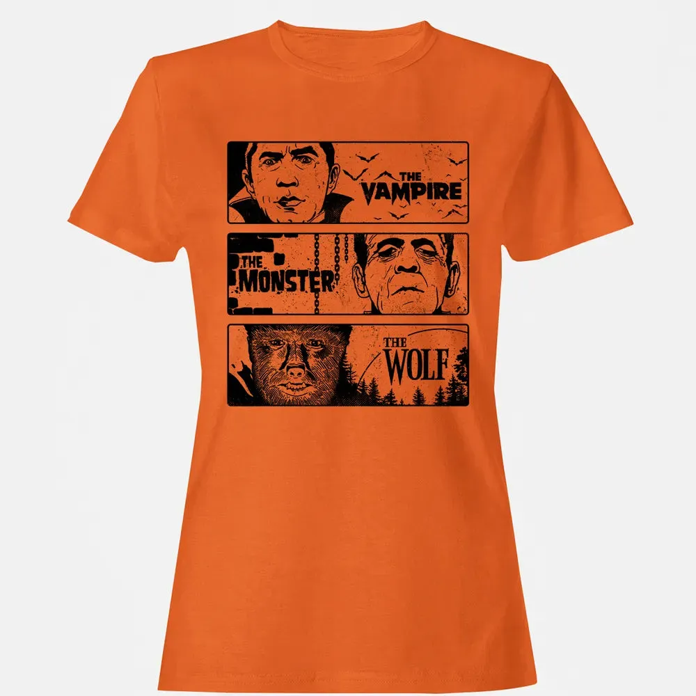 Vampire. Monster. Wolf Women's T-shirt - 11