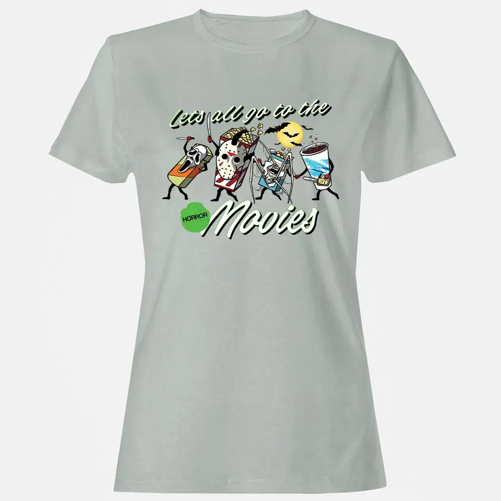 All Go To The Horror Movies Women's T-shirt - 2