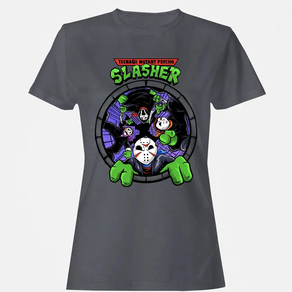 nage Mutant Psycho Slasher Women's T-shirt - 5