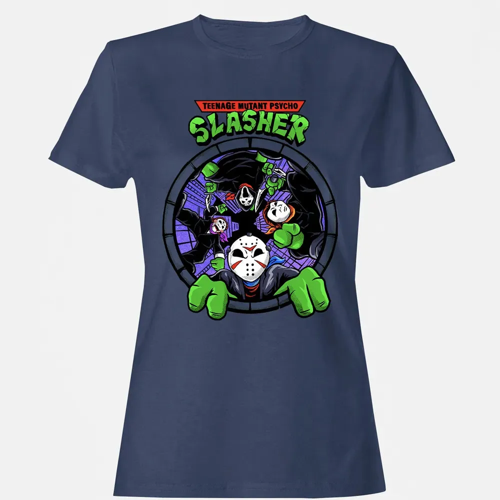 nage Mutant Psycho Slasher Women's T-shirt - 10