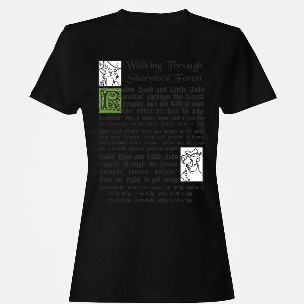 Walking Through Sherwood Forest Women's T-shirt - 15