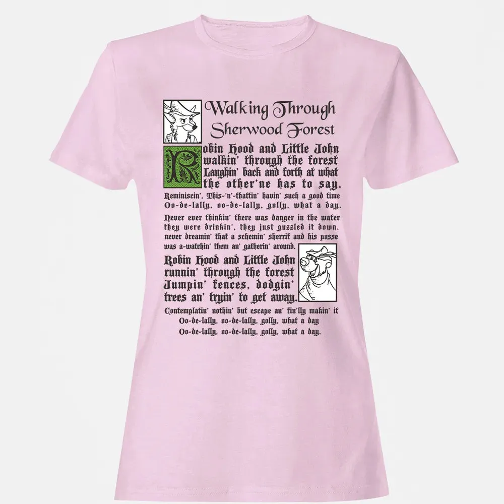 Walking Through Sherwood Forest Women's T-shirt - 9
