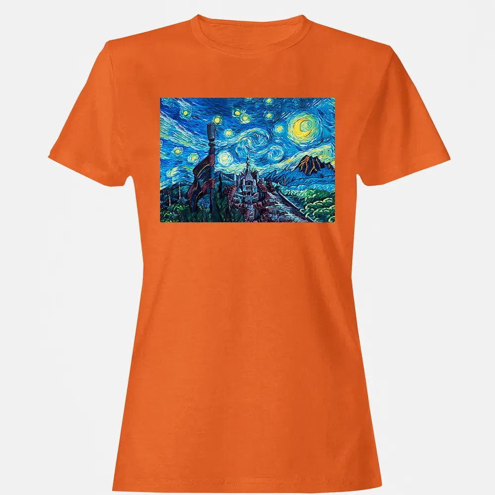 Over The Castle Poster Women's T-shirt - 11