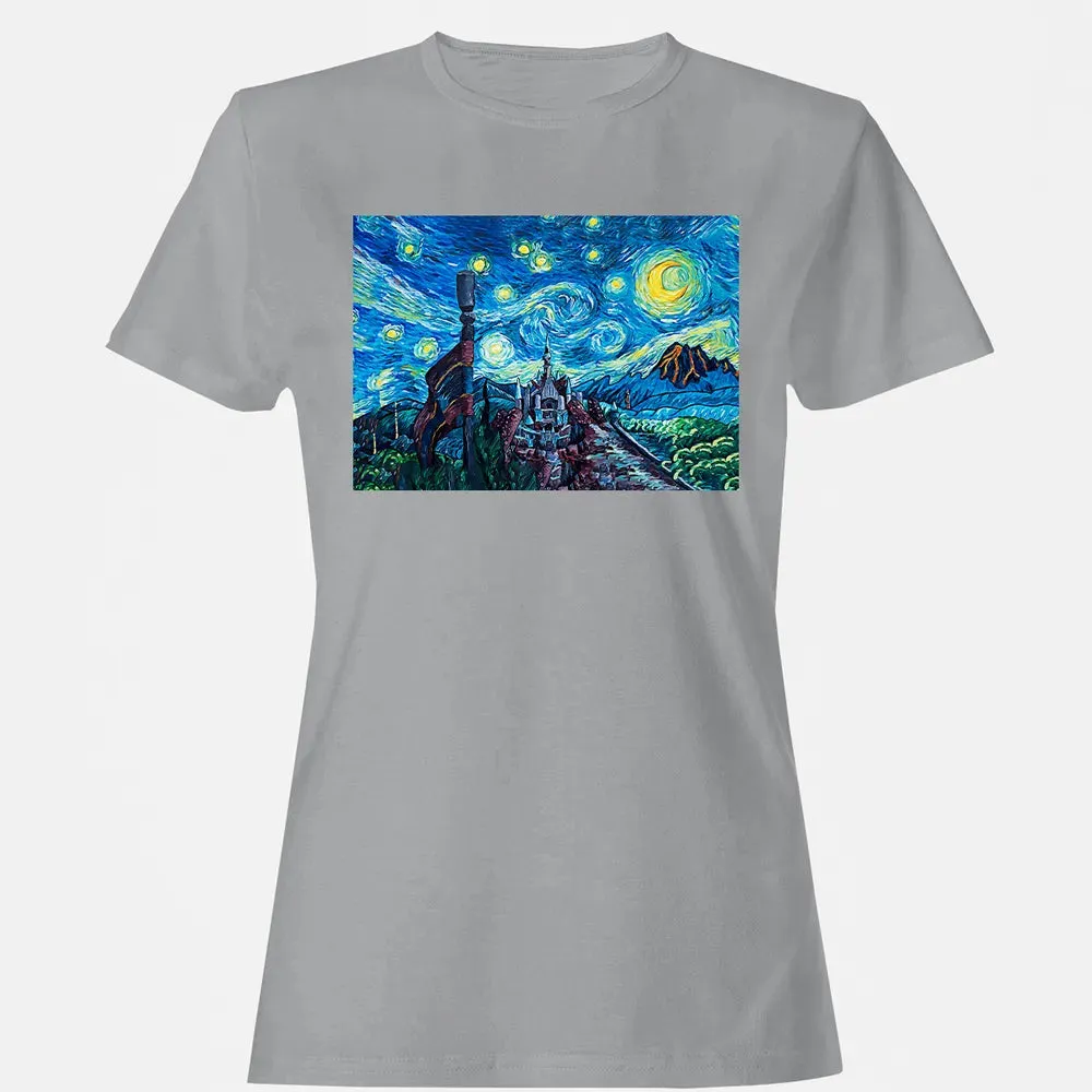 Over The Castle Poster Women's T-shirt - 15