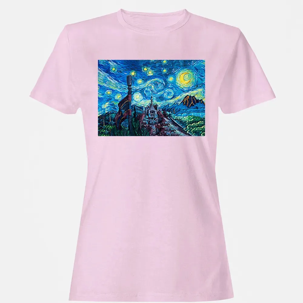 Over The Castle Poster Women's T-shirt - 9