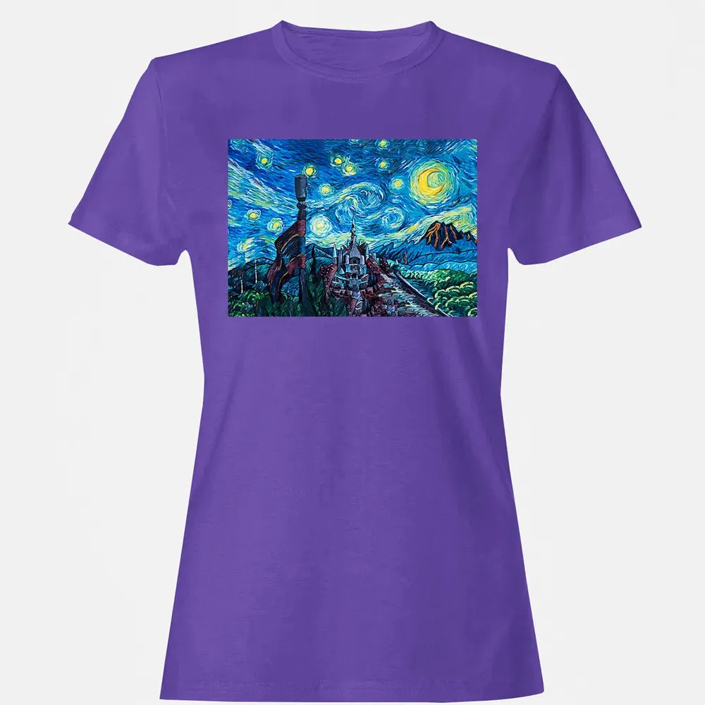 Over The Castle Poster Women's T-shirt - 12