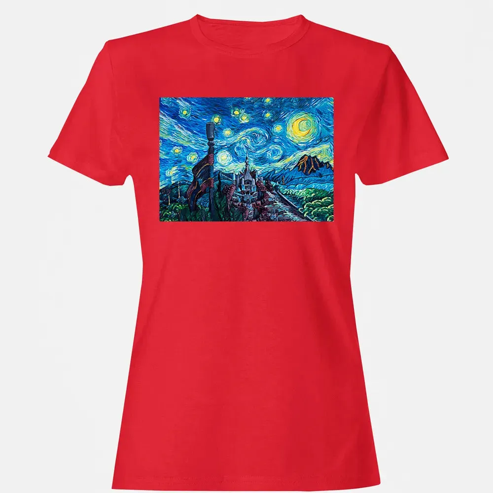 Over The Castle Poster Women's T-shirt - 13
