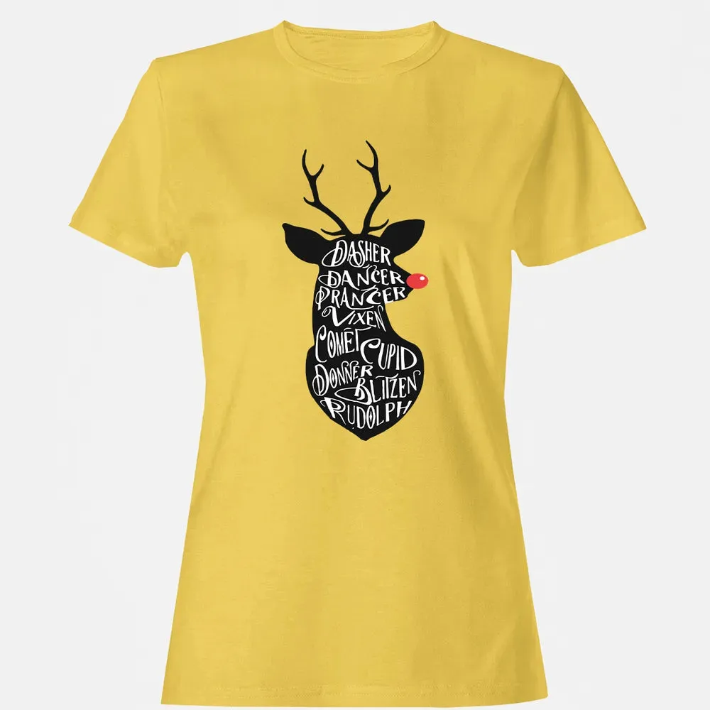 Santa Claus's reindeer Women's T-shirt - 4