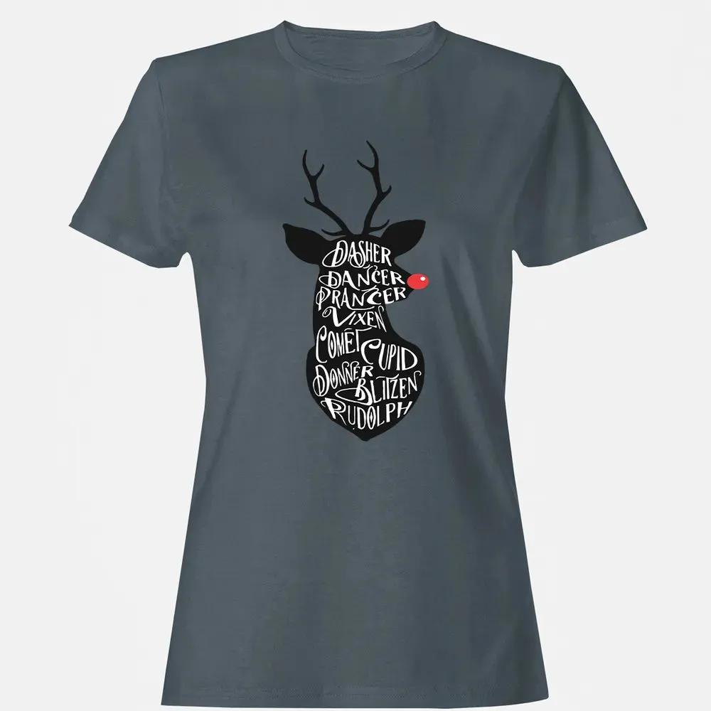 Santa Claus's reindeer Women's T-shirt - 3