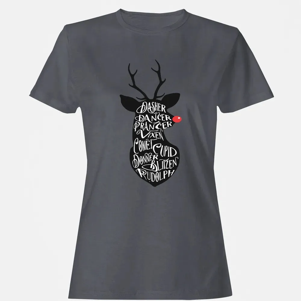 Santa Claus's reindeer Women's T-shirt - 5