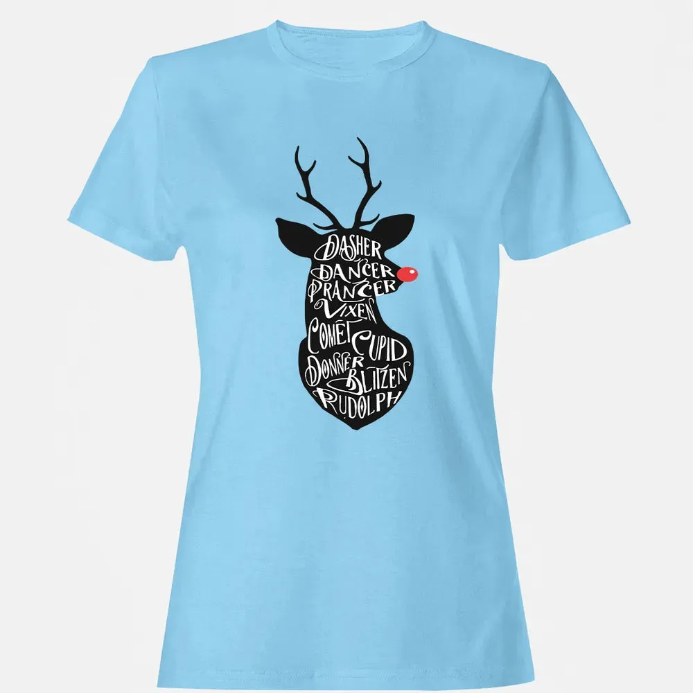 Santa Claus's reindeer Women's T-shirt - 8