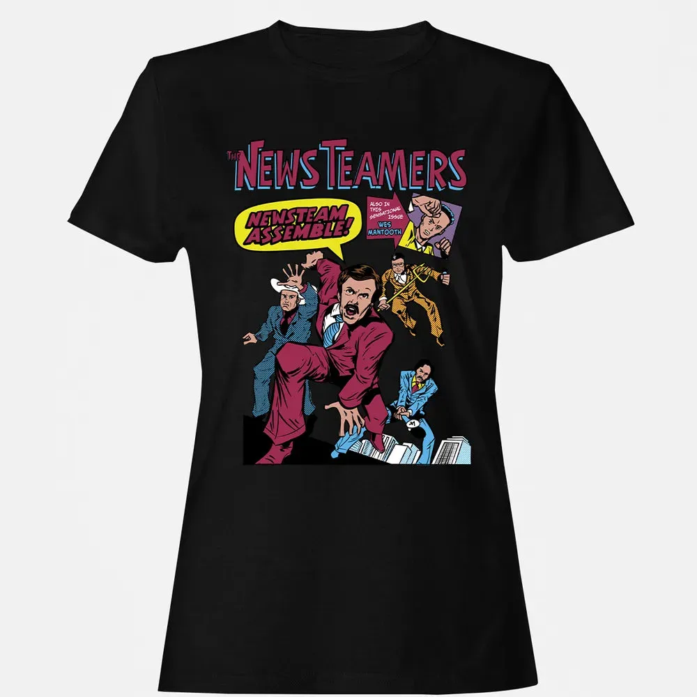 News Team Assemble Women's T-shirt - 16