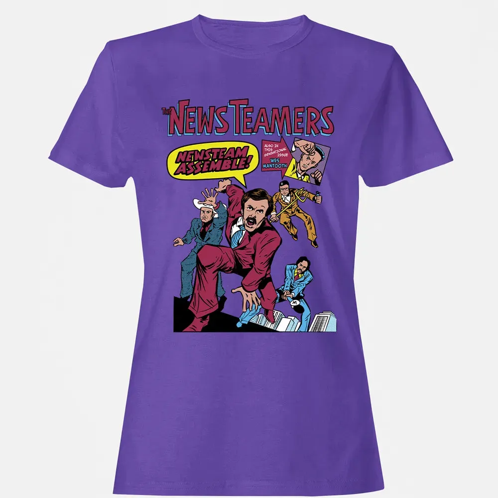 News Team Assemble Women's T-shirt - 12