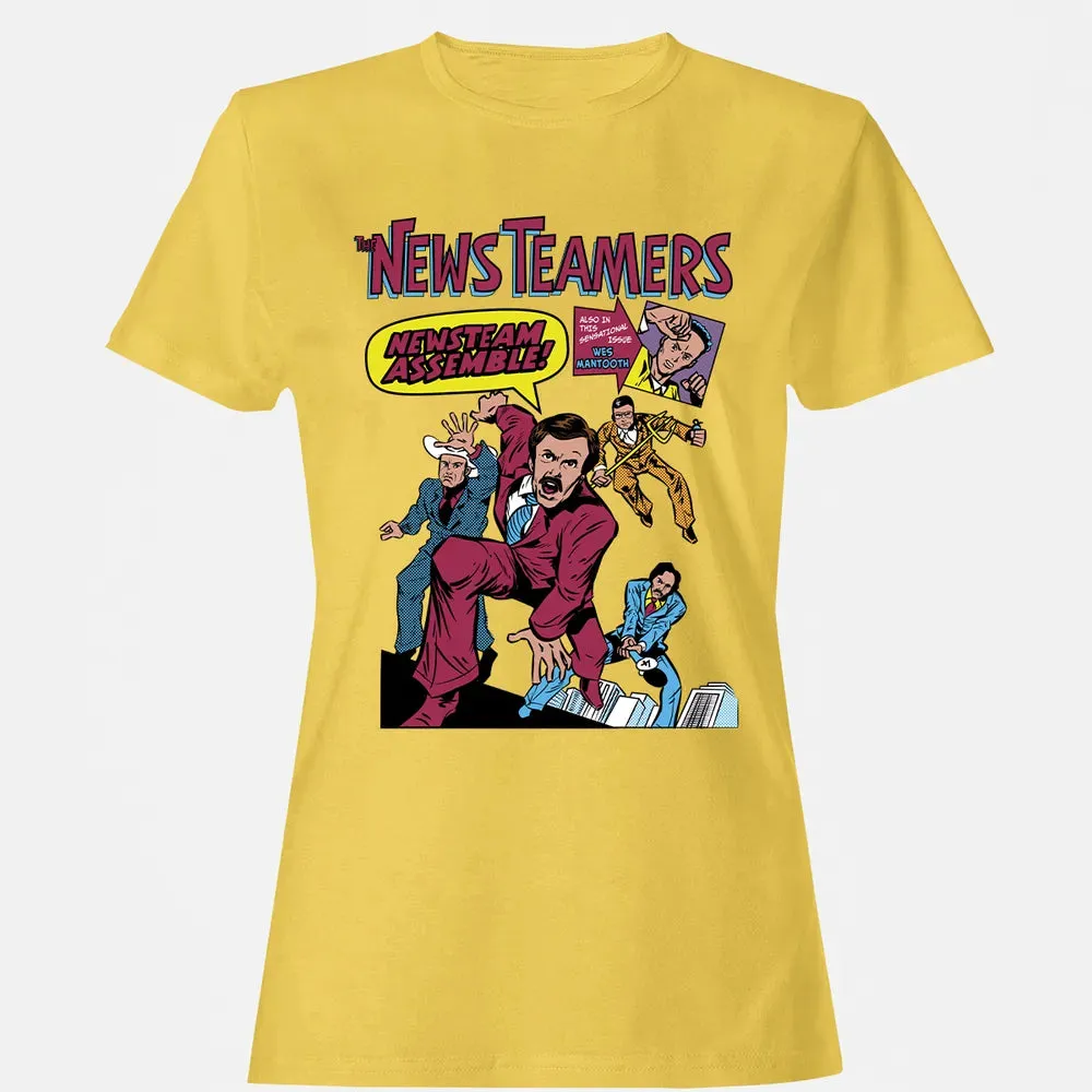 News Team Assemble Women's T-shirt - 4