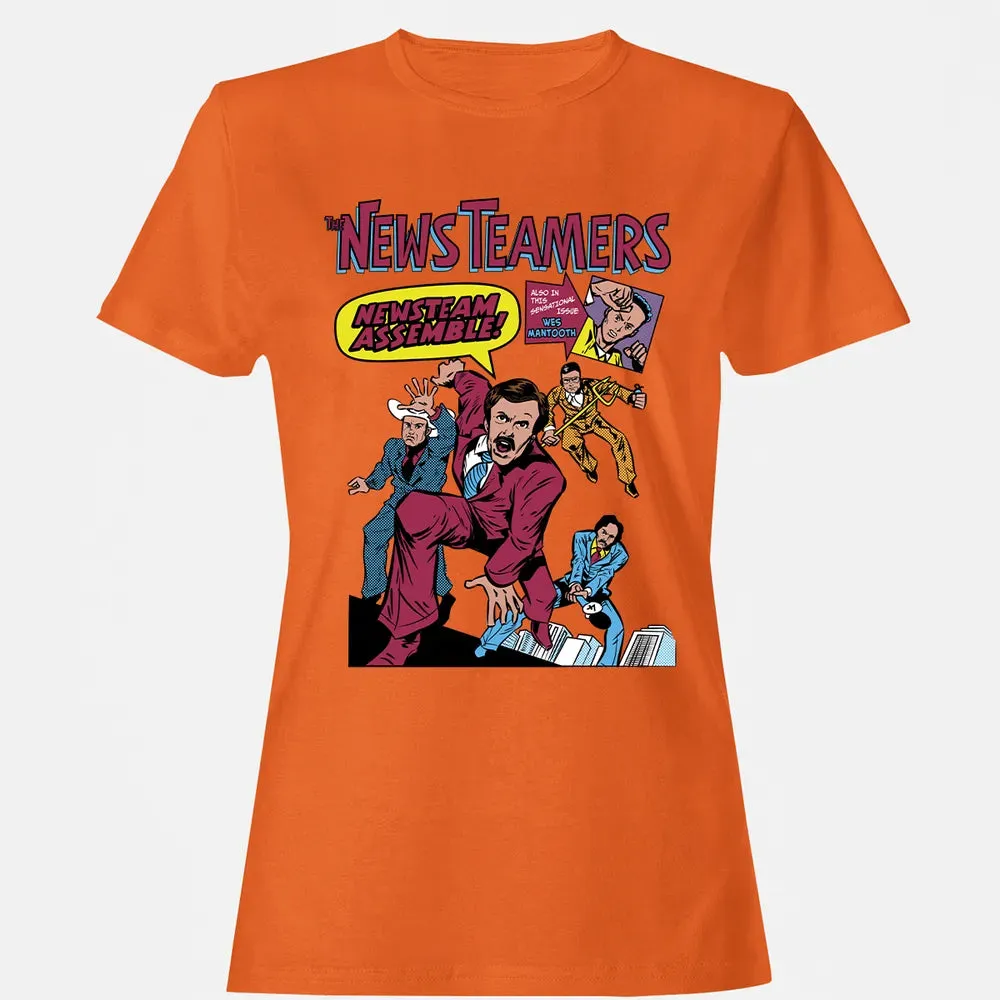 News Team Assemble Women's T-shirt - 11