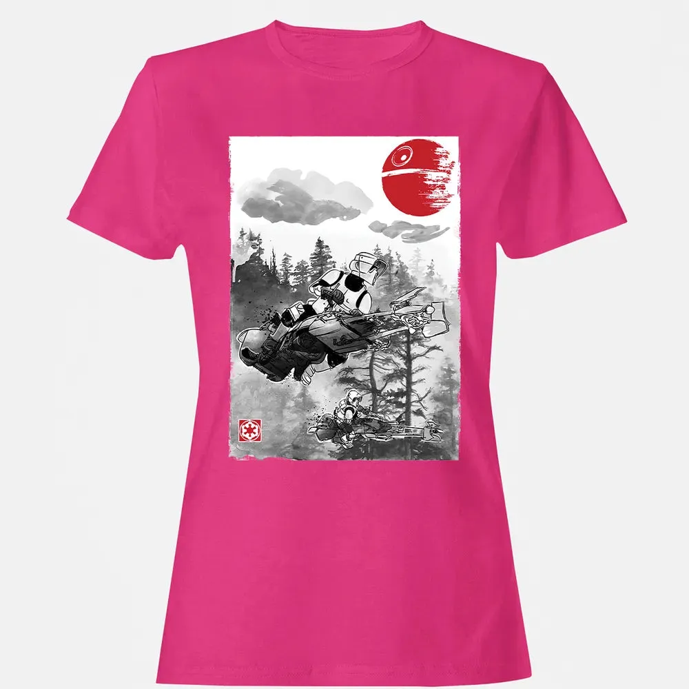 Patrolling the Endor Moon Women's T-shirt - 6