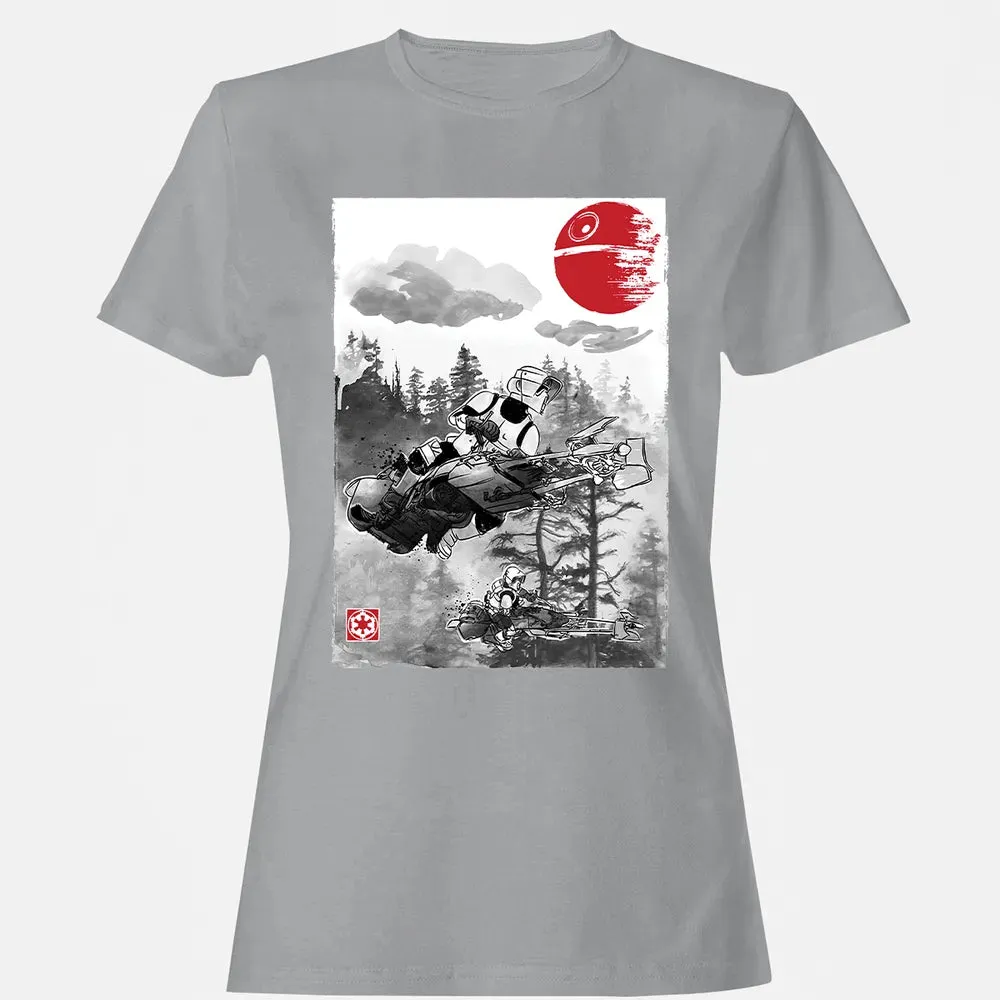 Patrolling the Endor Moon Women's T-shirt - 15