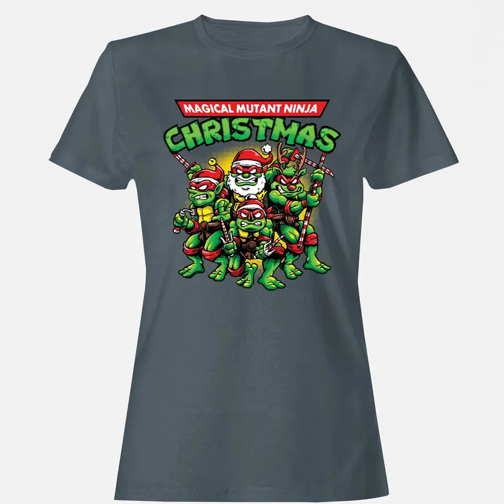 Magical Mutant Ninja Christmas Women's T-shirt - 3