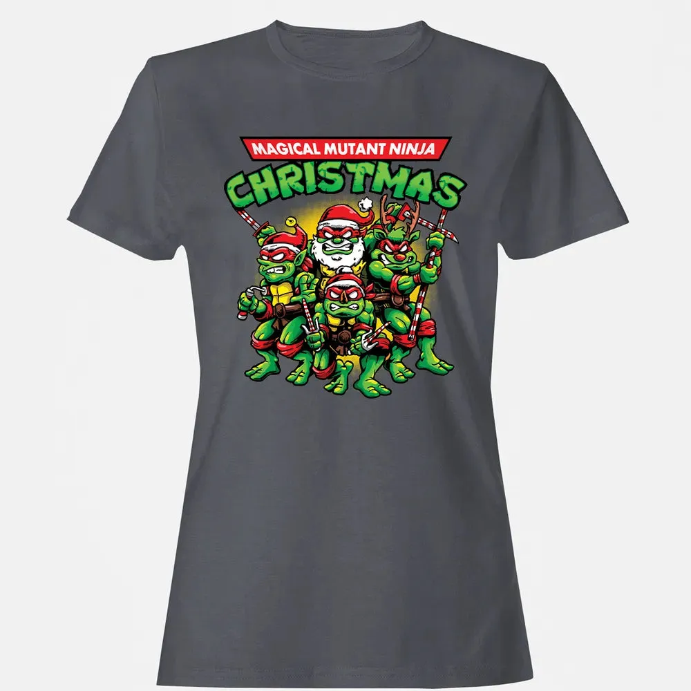 Magical Mutant Ninja Christmas Women's T-shirt - 5