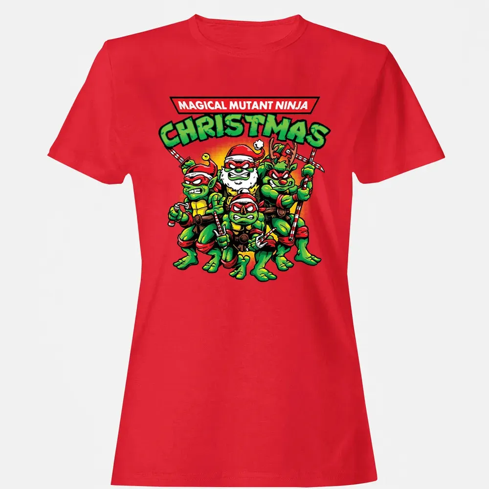 Magical Mutant Ninja Christmas Women's T-shirt - 13