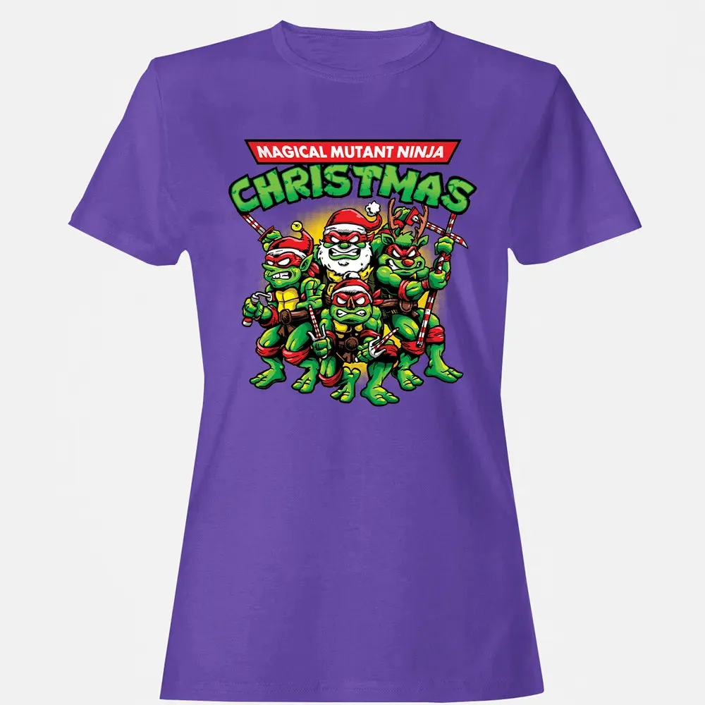 Magical Mutant Ninja Christmas Women's T-shirt - 12