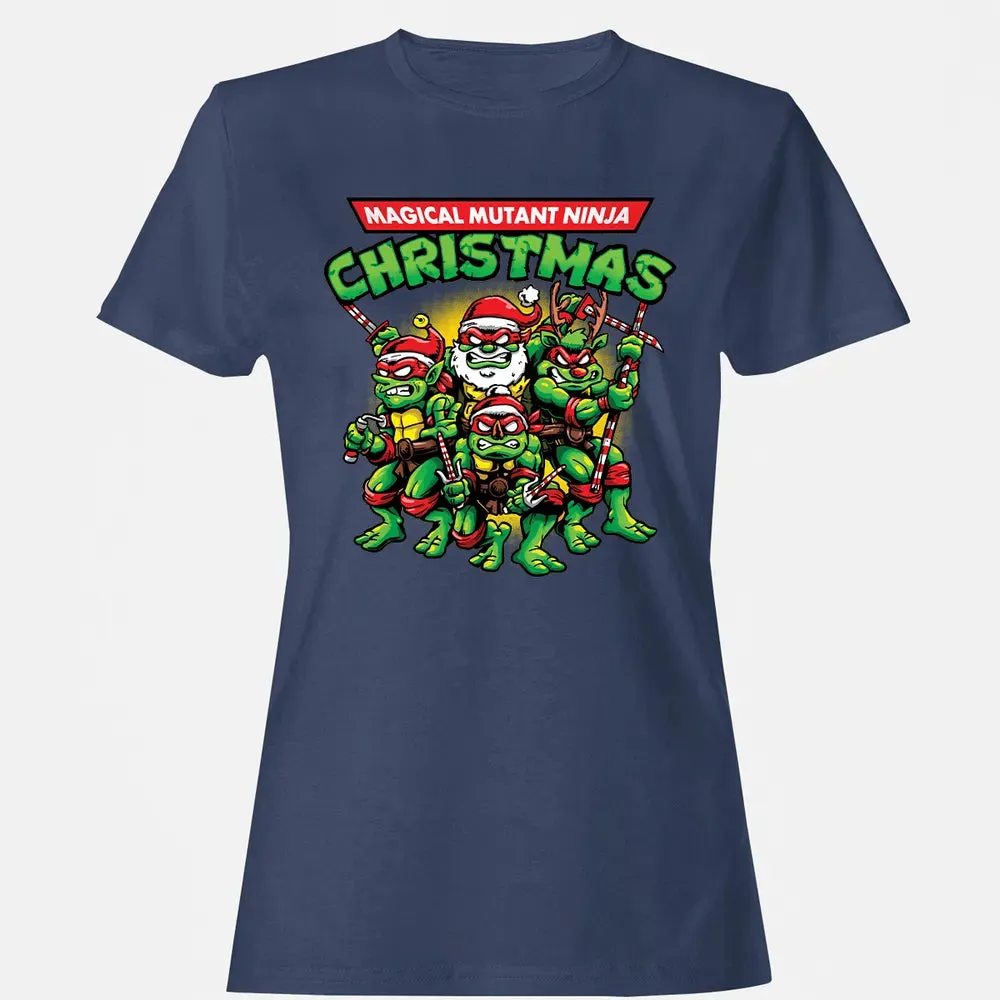 Magical Mutant Ninja Christmas Women's T-shirt - 10