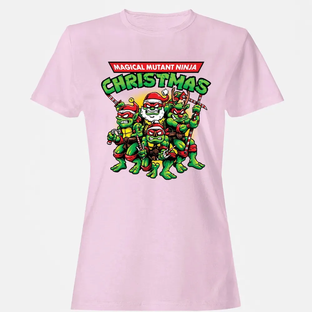 Magical Mutant Ninja Christmas Women's T-shirt - 9