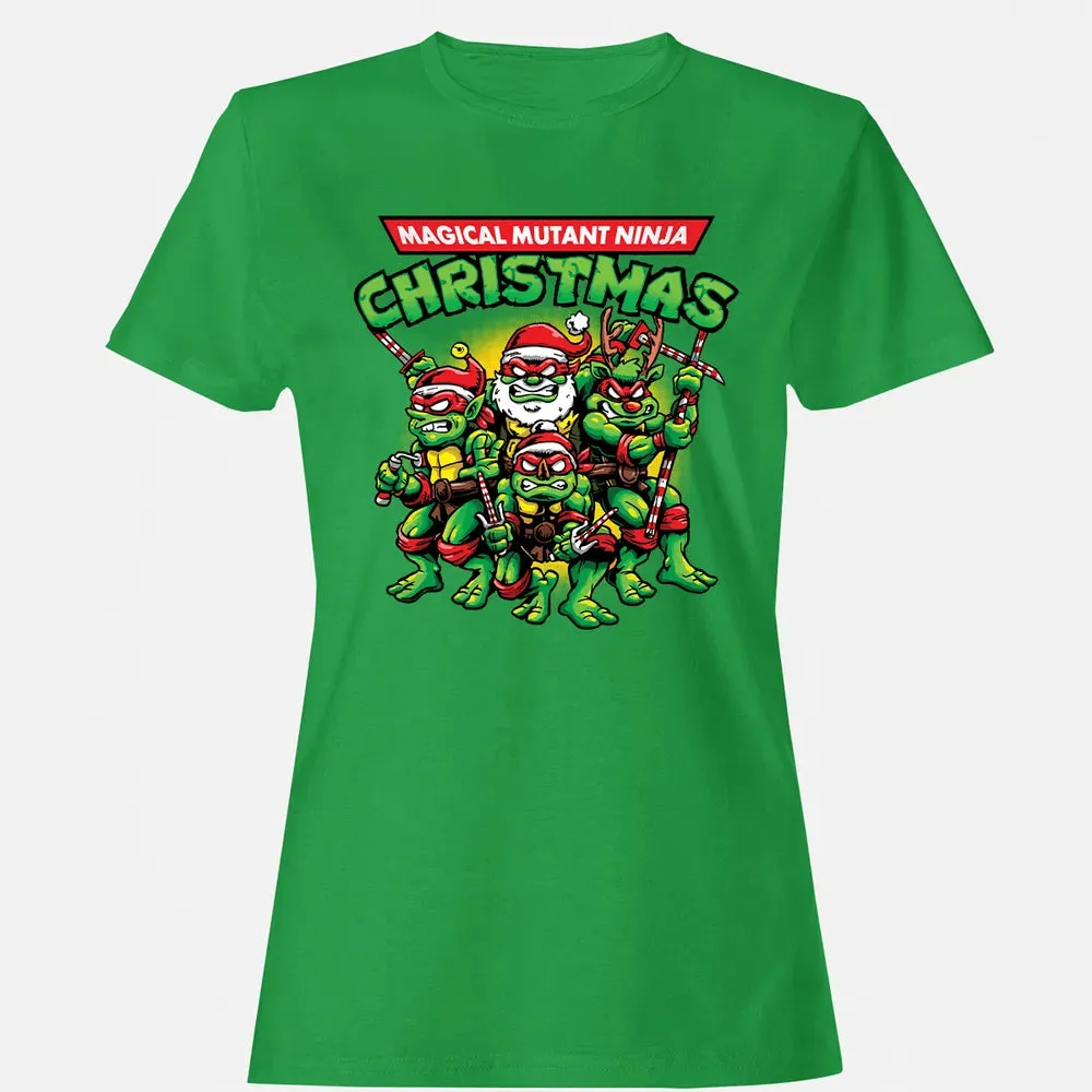 Magical Mutant Ninja Christmas Women's T-shirt - 7